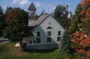 Photo of the Parish Center for the Arts and the First Parish Church