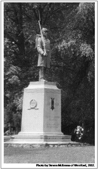 Photo of the Civil War Monument