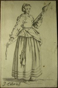 Young Woman with distaff