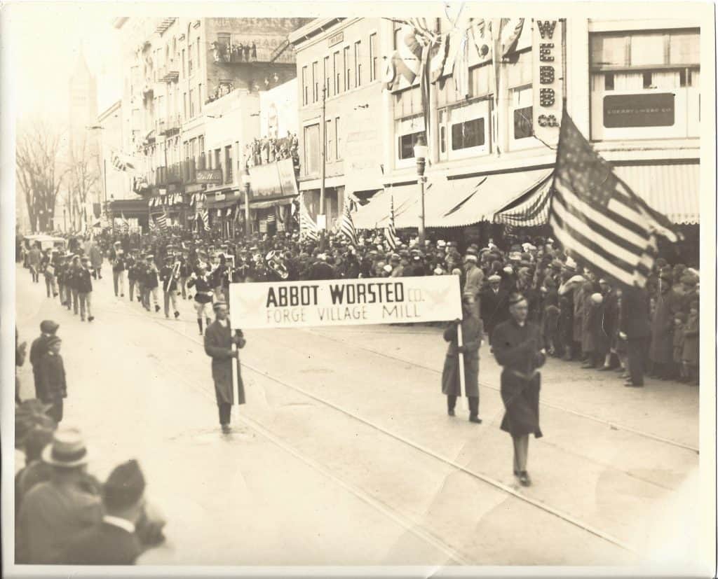 Abbot Worsted Band in Lowell