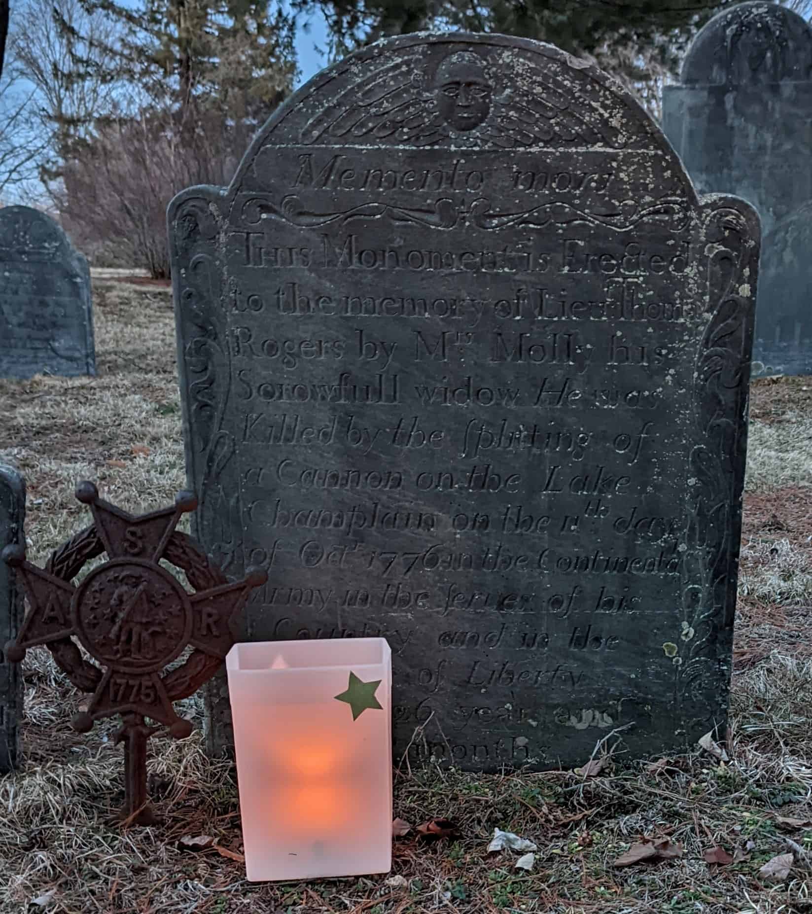 Patriots Day Candlelight Tribute at Fairview Cemetery