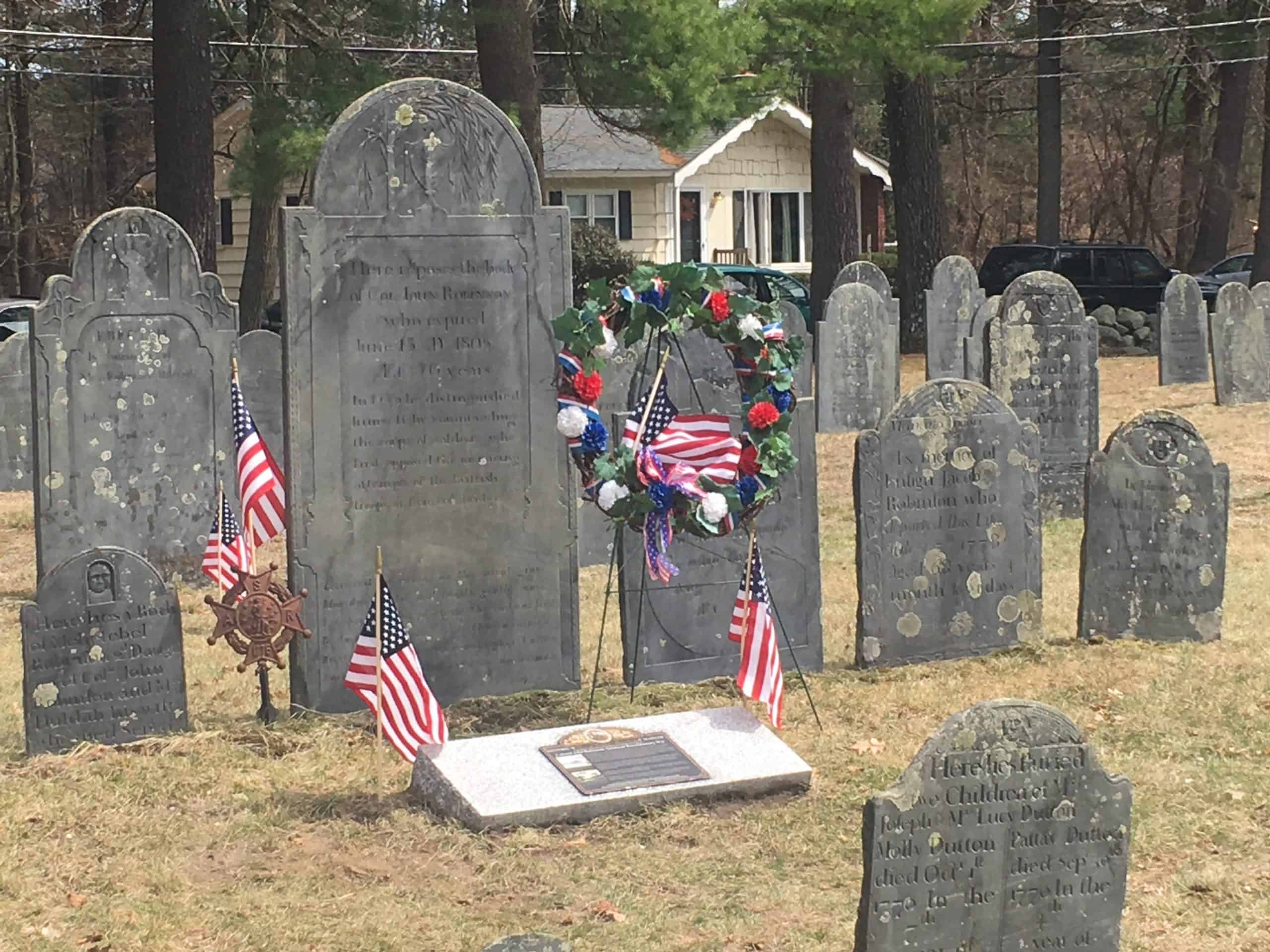 Patriots Day (April 19th) Candlelight Tribute at Westlawn Cemetery